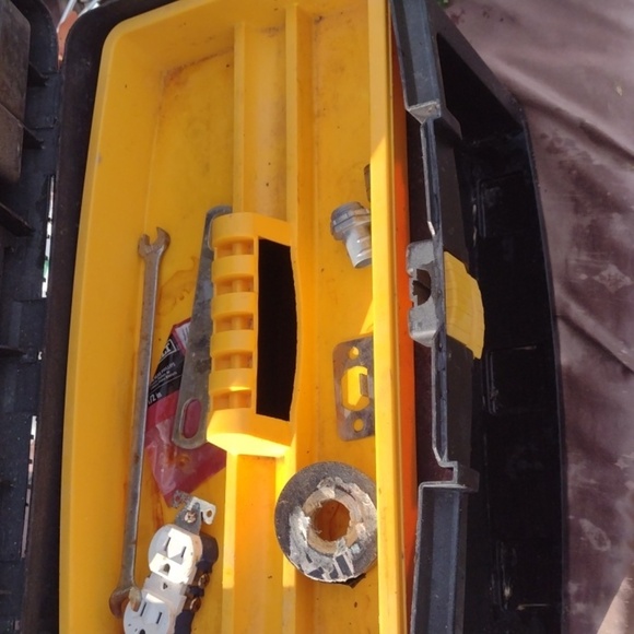 Black and Yellow Tool Box - Picture 5 of 8